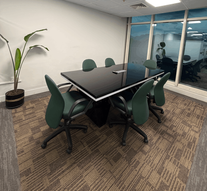 Meeting room at Ven8 Studio